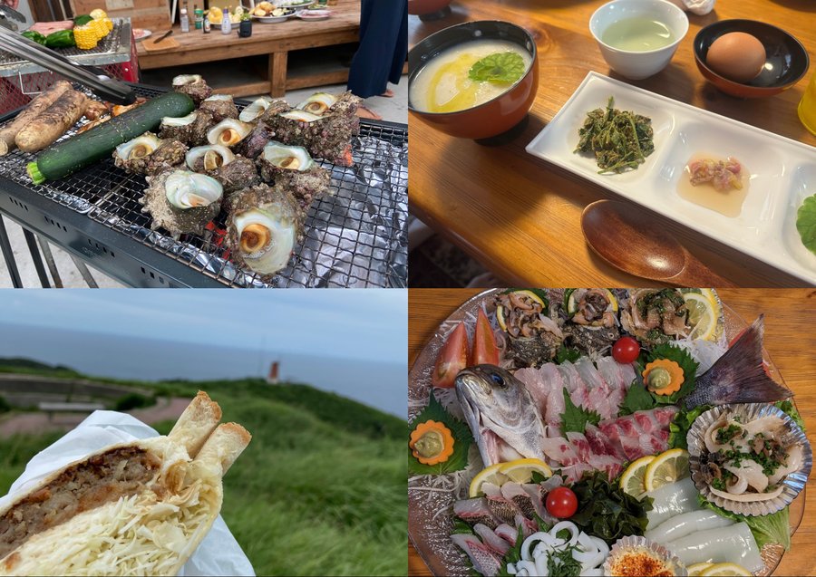 地元食材でのお食事